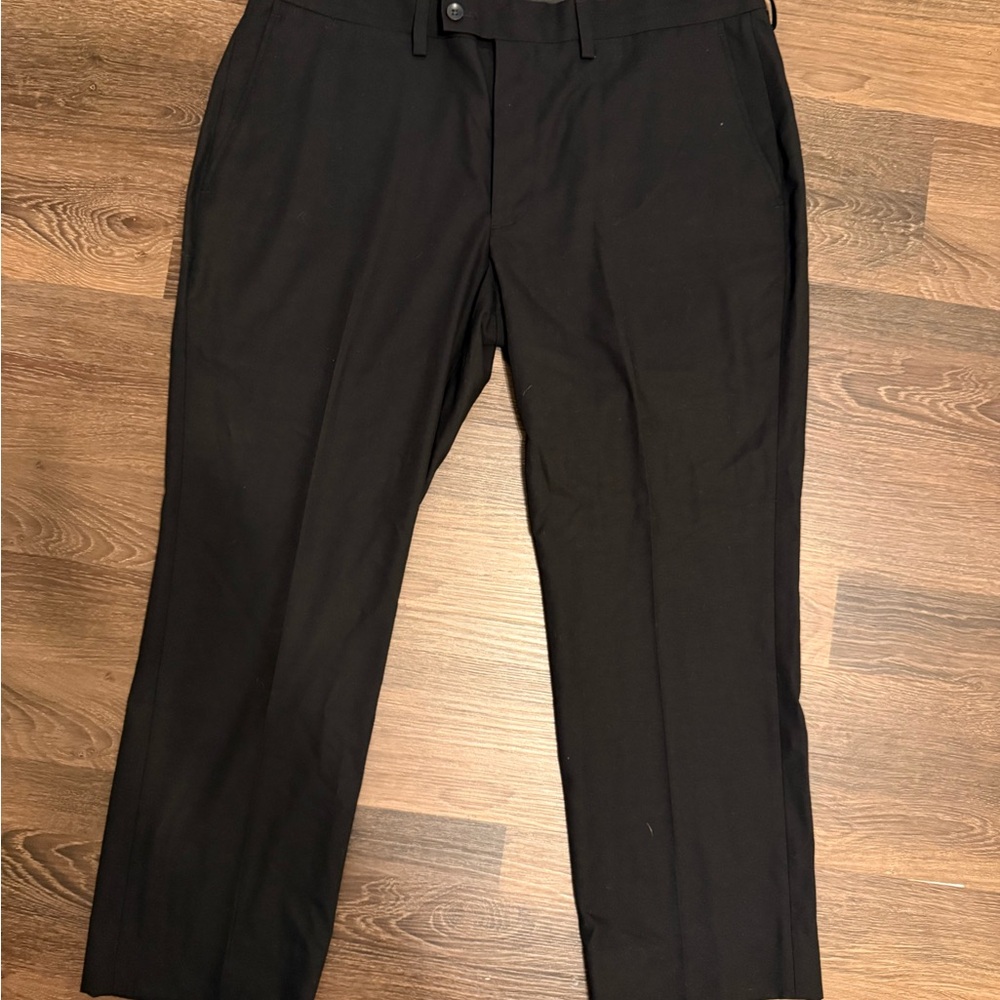 Nordstrom Rack Black Dress Pants Straight-Leg